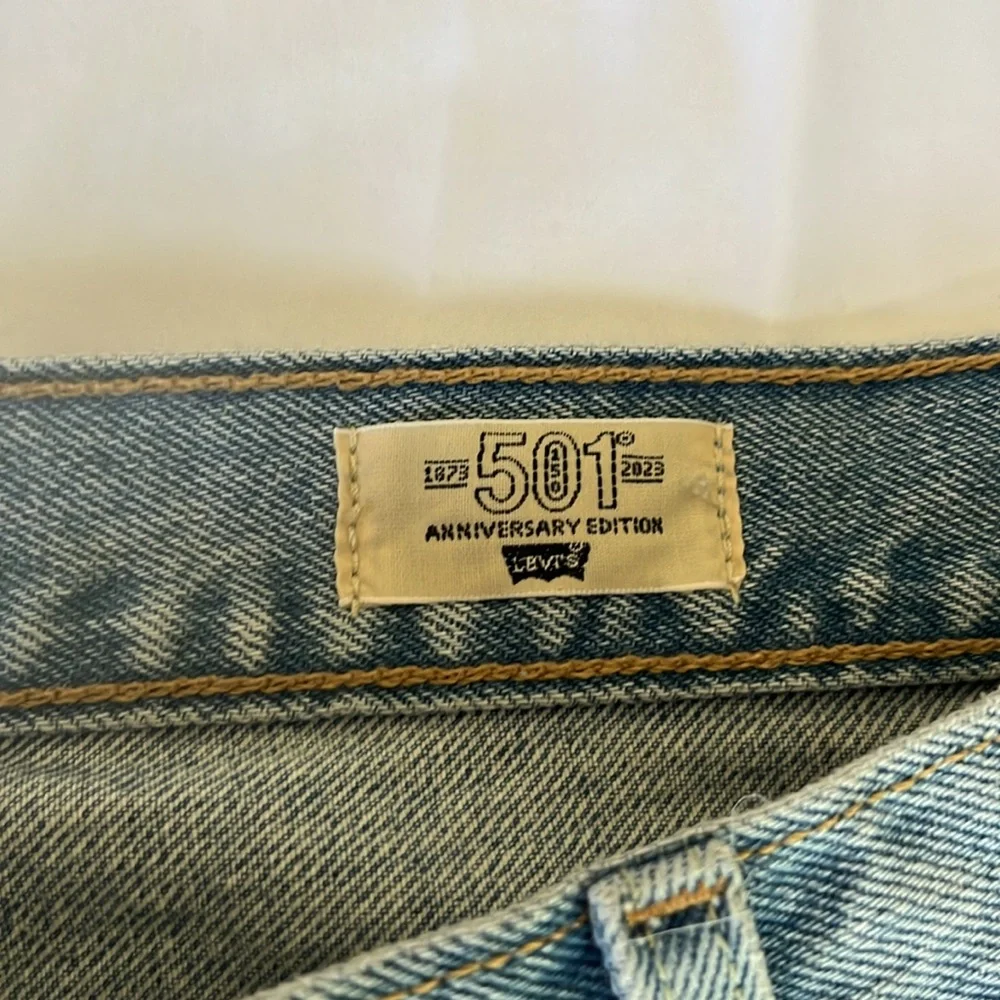 Levi's 501 PLUS 150th Anniversary Jean Shorts Fresh as a Daisy NWT